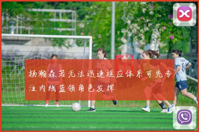 杨瀚森若无法迅速适应体系可先专注内线蓝领角色发挥